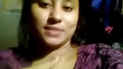 desi bengali college girl dirty talk and self made boobs expose for lover