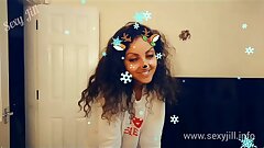 Christmas s. teen gives best deepthroat blowjob with massive cumshot swallow t. hot shots POV Indian